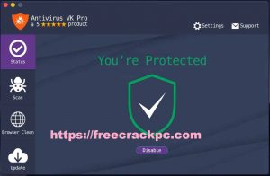 Antivirus VK Pro Crack 2021 Plus Keygen Free Download