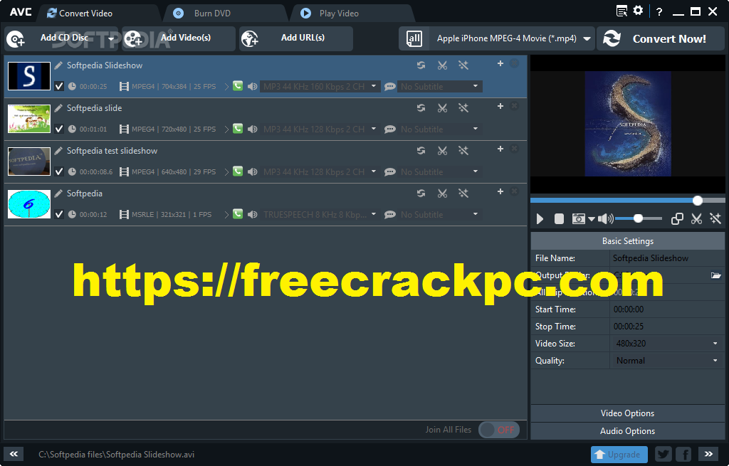 Any Video Converter Crack 7.1.0 Plus Keygen Free Download 