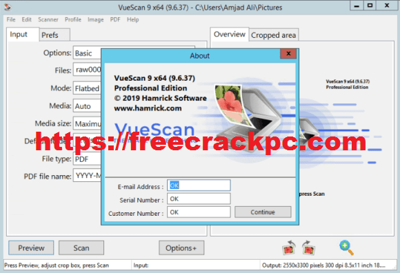 VueScan Crack 9.7.51 Plus Keygen Free Download