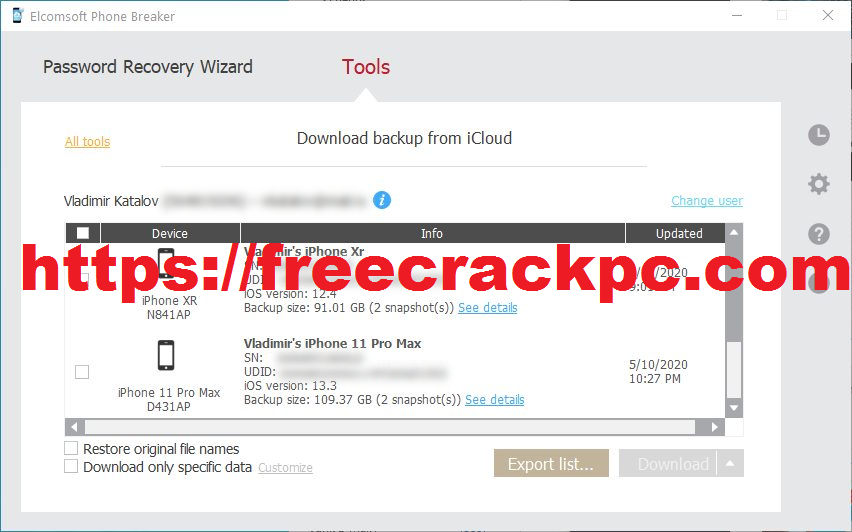 ElcomSoft Phone Breaker Crack 2021 Plus Keygen Free Download
