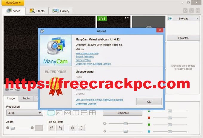 ManyCam Crack 7.8.4.16 Plus Keygen Free Download