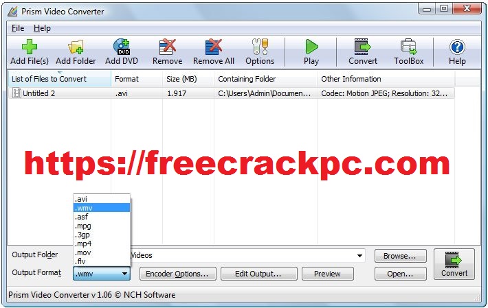 Prism Video File Converter Crack 7.19 Plus Keygen Free Download 