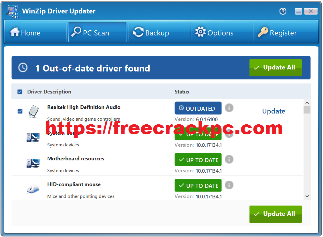 WinZip Driver Updater Crack 5.36.0.18 + Keygen Free Download