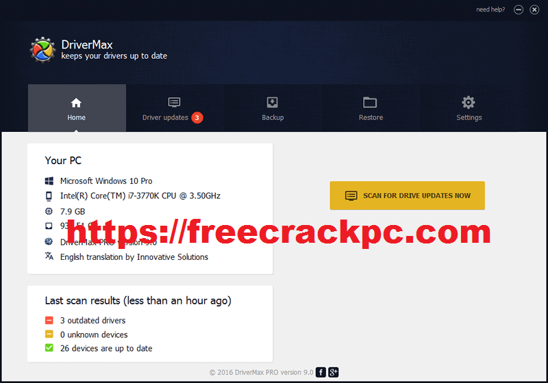 DriverMax Pro Crack 12.11 Plus Keygen Free Download