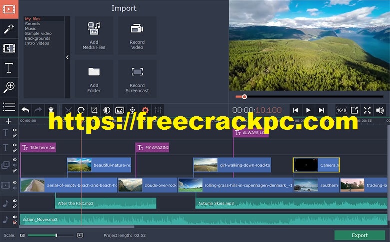 Movavi Video Editor Crack 21.3.0 Plus Keygen Free Download