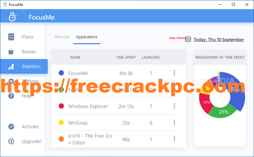 FocusMe Crack 7.3.0.6 Plus Keygen Free Download