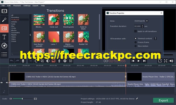 Movavi Video Editor Crack 21.3.0 Plus Keygen Free Download