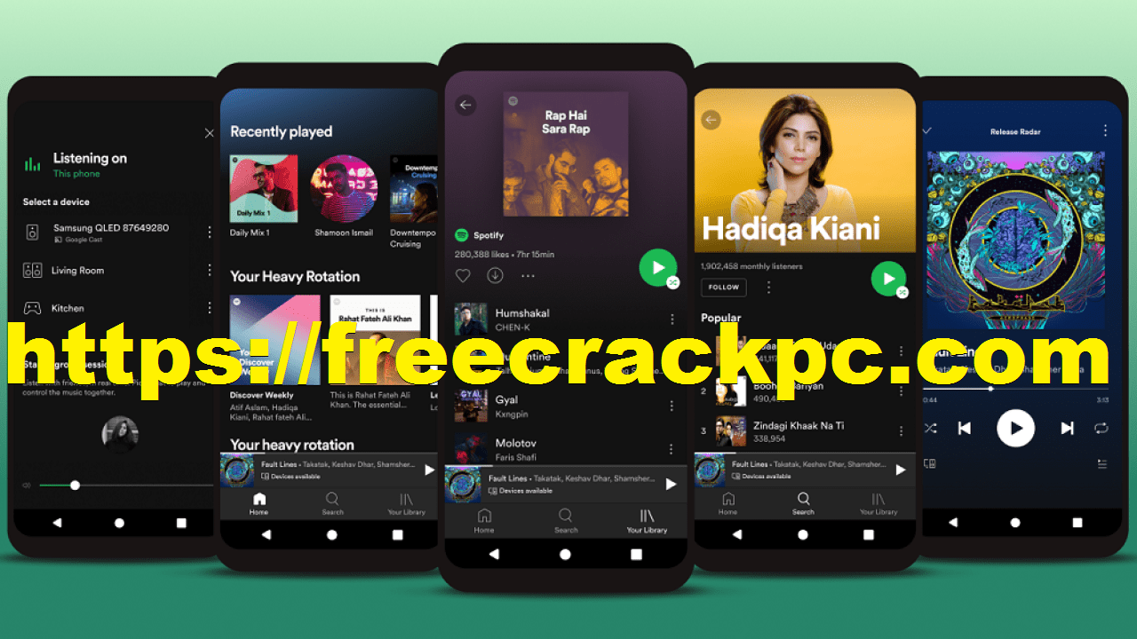Spotify Crack 1.1.61.583 Plus Keygen Free Download