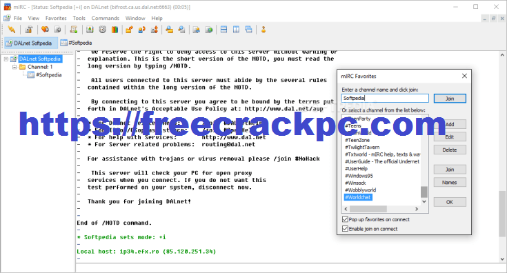 mIRC Crack 7.65 Plus Keygen Free Download 
