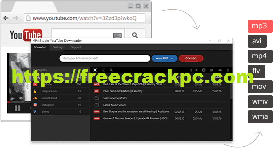 MP3Studio YouTube Downloader Crack 2.0.6.1 + Keygen Free Download