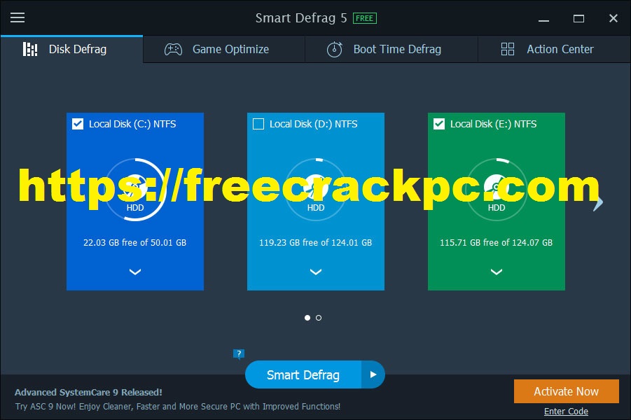 IObit Smart Defrag Crack 7.0.0.62 Plus Keygen Free Download