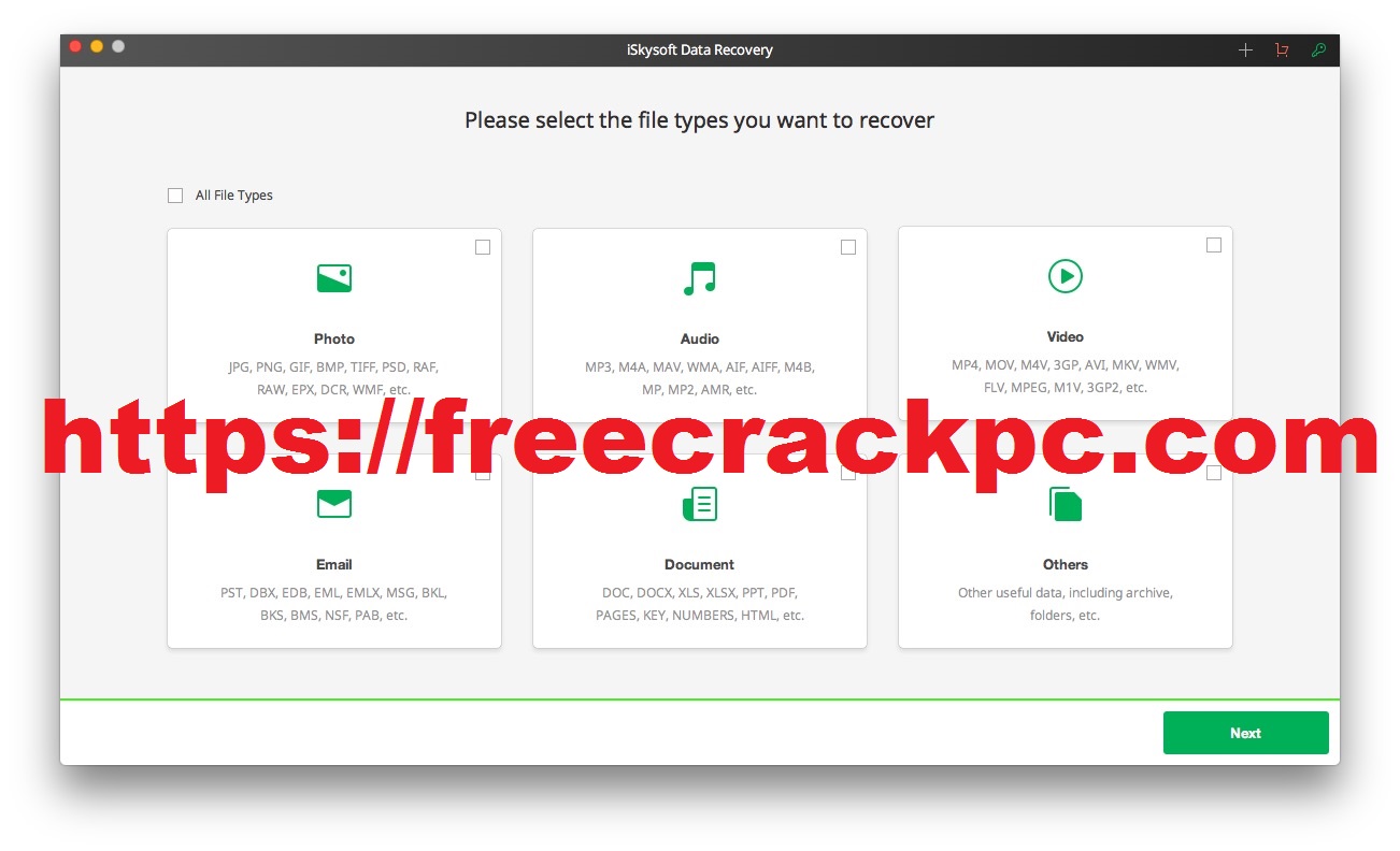 iSkysoft Data Recovery Crack 5.3.1 + Keygen Free Download