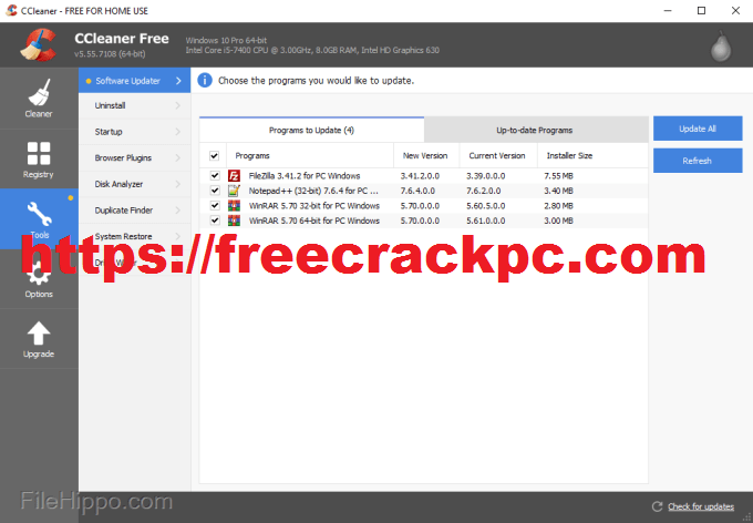 ccleaner pro crack free download